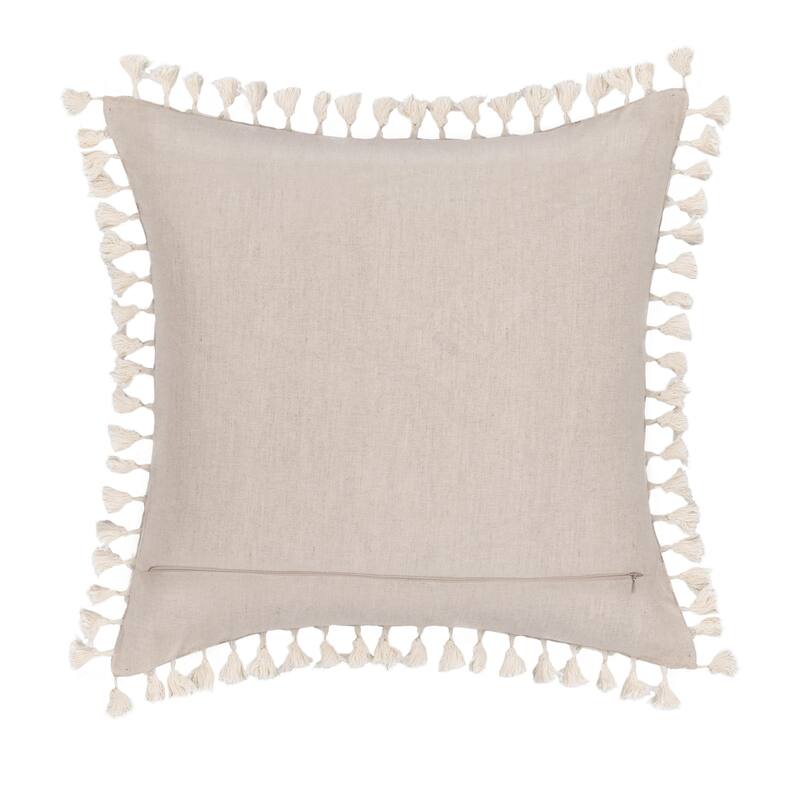 Villa by Classic Home Edisto Linen Blend Throw Pillow