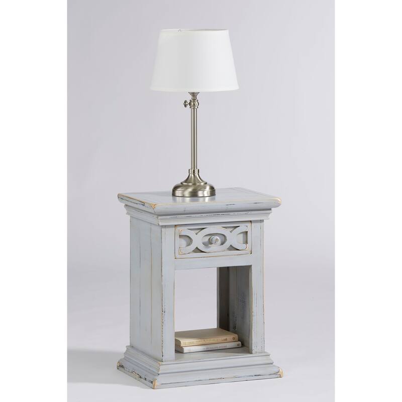Luna Gray Nightstand