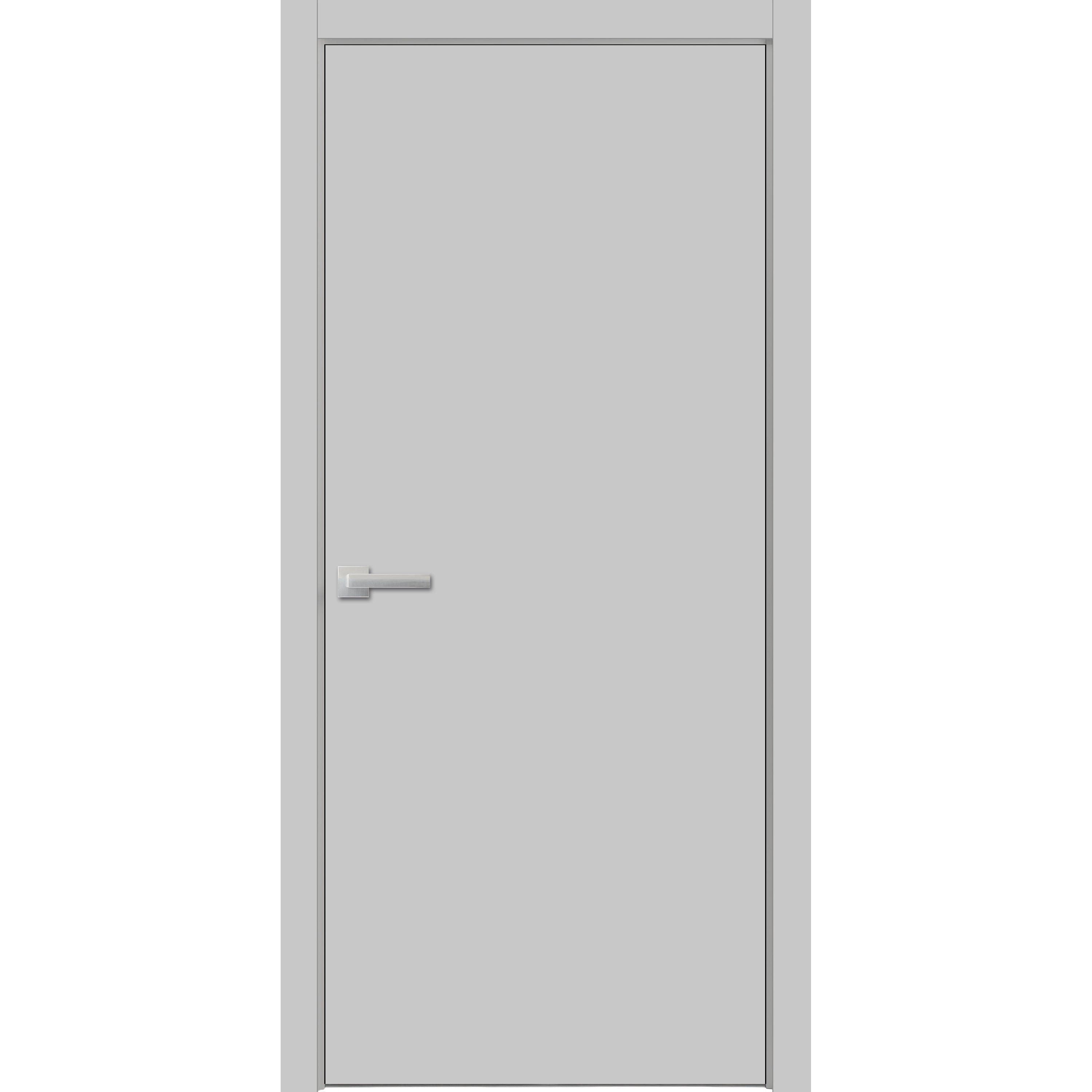 SARTODOORS Planum 0010 Matte Grey Wood Interior Swing Door