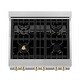 preview thumbnail 4 of 51, Autograph Edition 30" 4.0 cu. ft. Dual Fuel Range with Gas Stove and Electric Oven in Fingerprint Resistant Stainless Steel