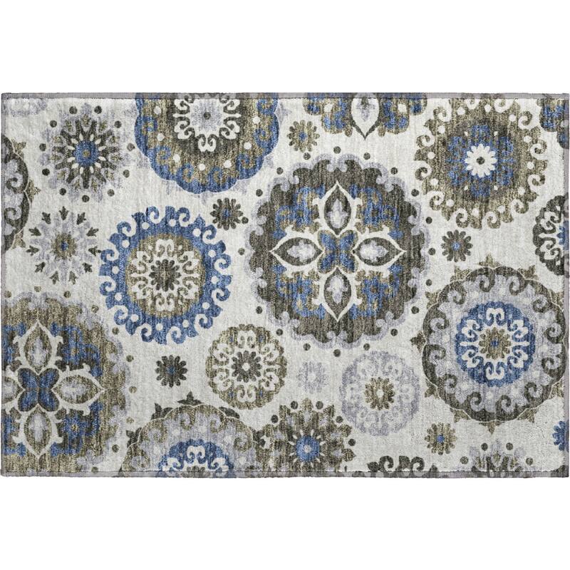 Premium Washable Super Soft Boho Suzani Mayfield Rug