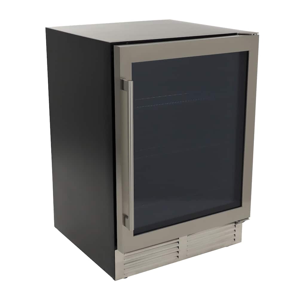 Avanti DESIGNER Series Beverage Center, 126 Can Capacity, in Stainless Steel