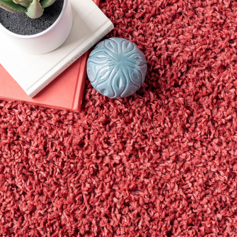Nuloom Kara Solid Shag Area Rug