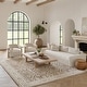 preview thumbnail 1 of 15, Nourison Renewed Indoor only Persian Area Rug 7' 10" x 9' 10" - Ivory/Mocha