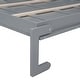 preview thumbnail 23 of 28, Murphy Bed Wall Bed with Top Shelves & USB