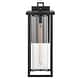 preview thumbnail 3 of 3, Lark 81425 Mateo 24" Tall Outdoor Wall Sconce with Clear Glass Shade