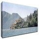 preview thumbnail 1 of 2, Villa del Balbianello by Brooke T. Ryan 40"X20", Print on Canvas, Ready to Hang 20 x 40
