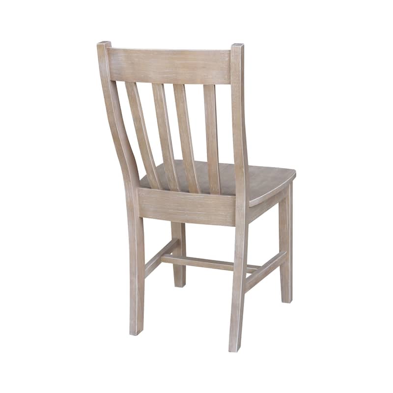 Copper Grove Quince Solid Wood Schoolhouse Chairs, Set of 2