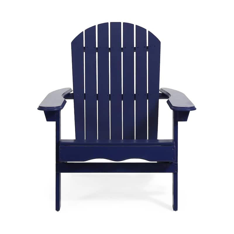 Hanlee Outdoor Rustic Acacia Wood Folding Adirondack Chair (Set of 2) by Christopher Knight Home