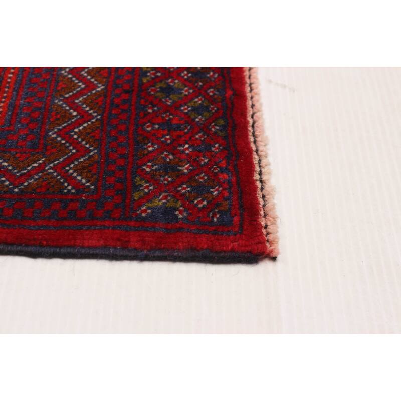 Teimani Red Rug 4'1" x 6'0" - 4'1 x 6'0