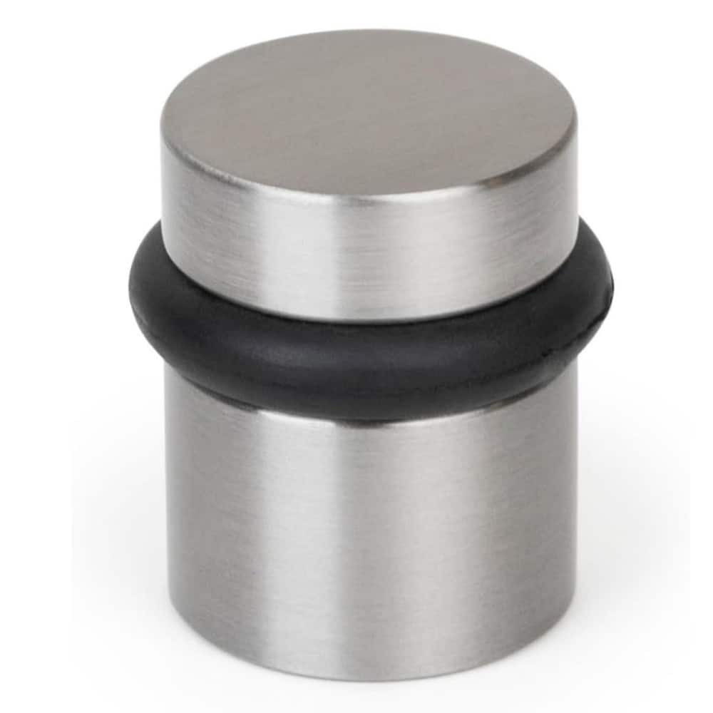 Mega Handles Round Floor Mounted Door Stopper – Solid Brass Decorative Door Wall Protector with Mounting Kit Included