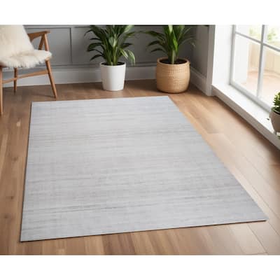 Qujiz Abstract Modern Stain Resistant Woven Area Rug By HomeRoots