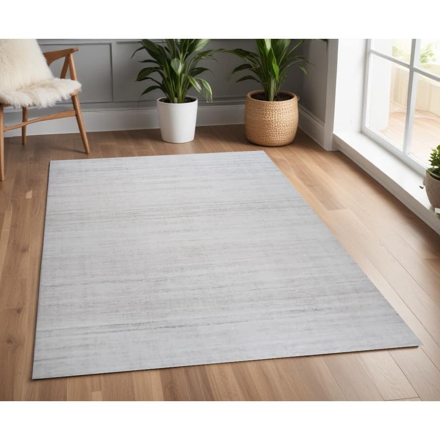 Qujiz Abstract Modern Stain Resistant Woven Area Rug By HomeRoots
