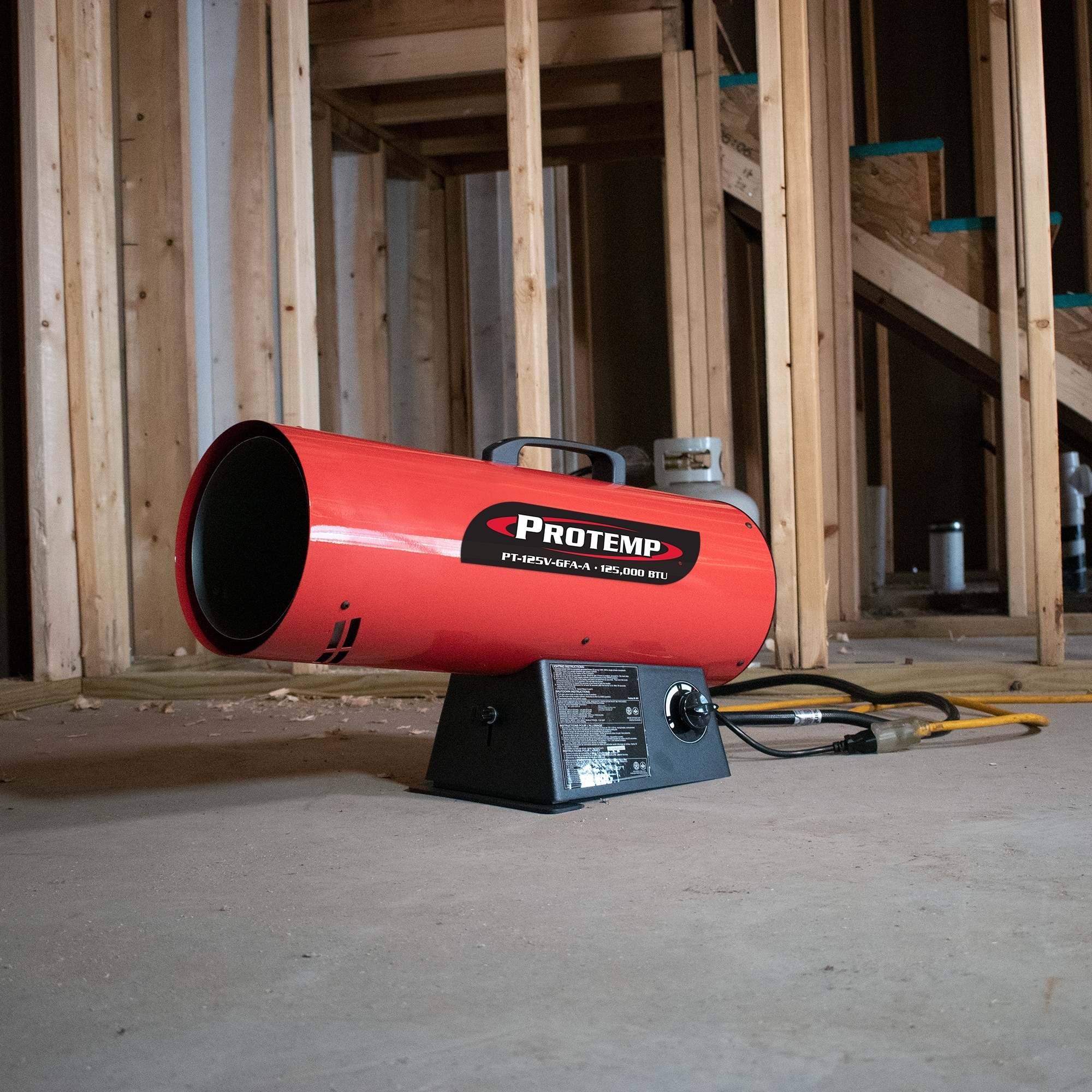 Propane Heater Protemp 125 000 Btu Heater 125,000 BTU Forced-Air