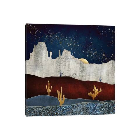 iCanvas "Moonlit Desert" by SpaceFrog Designs Canvas Print