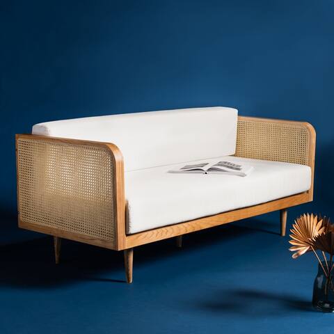 SAFAVIEH Couture Helena French Cane Daybed Loveseat