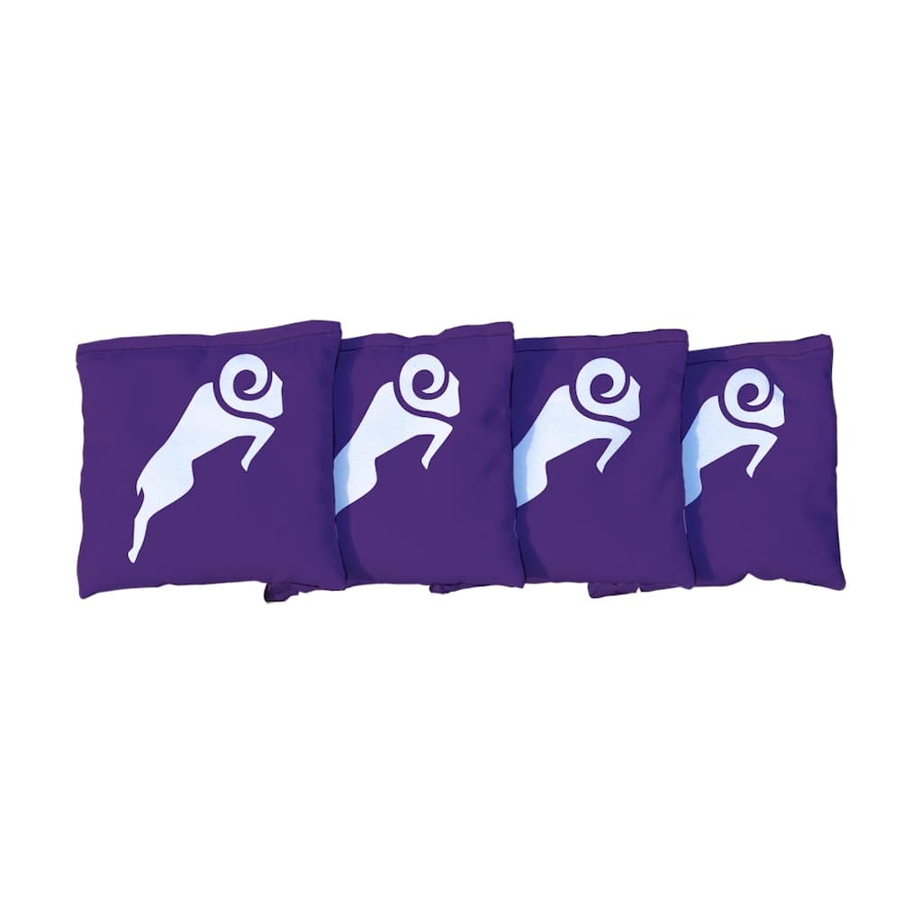 Cornell Rams Purple Cornhole Bags
