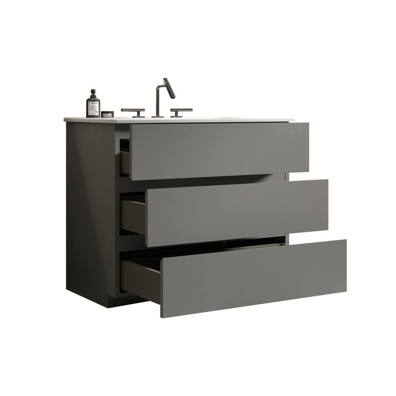 36" Bathroom Vanity with Sink