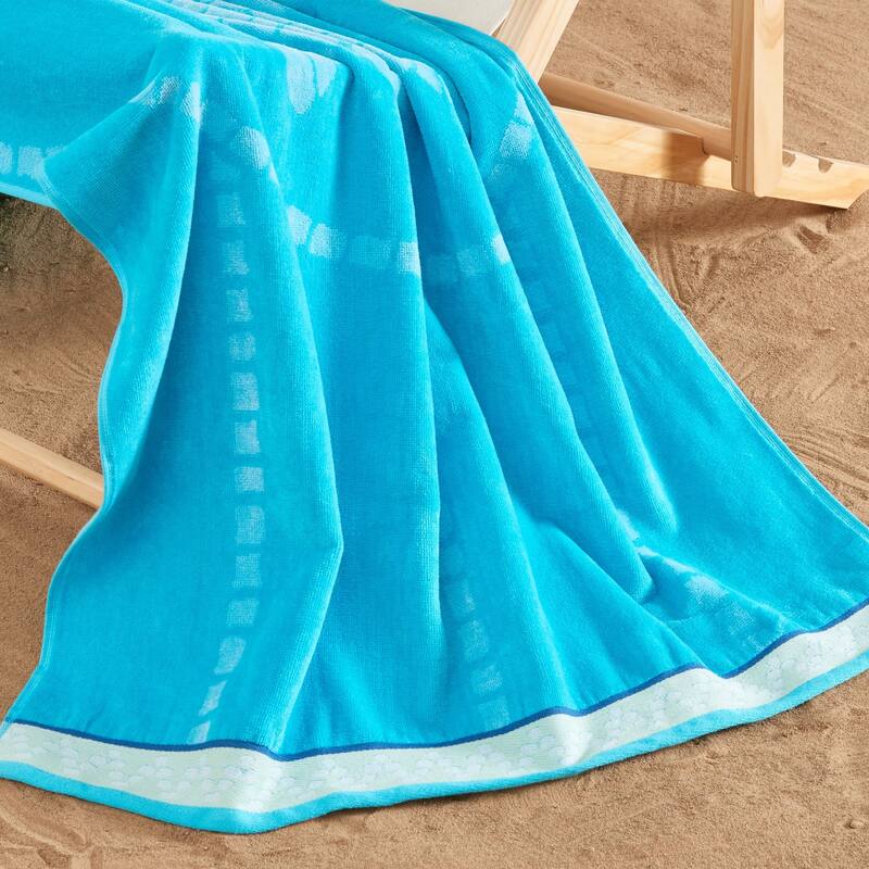 Luxurious Cotton Printed Beach Towel