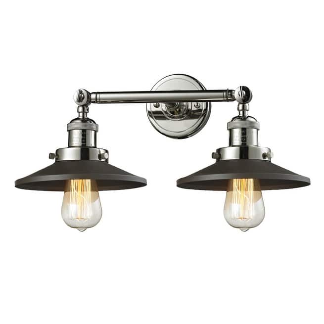 Innovations Lighting Railroad 2 Light 18" Wide Bathroom Vanity Light