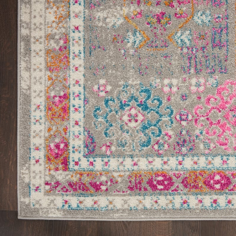 Nourison Passion Vintage Moroccan Medallion Area Rug