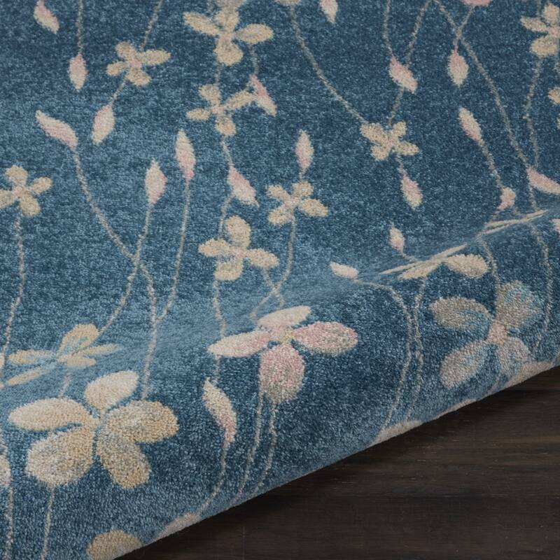 Fiso Power Loomed Geometric Stain Resistant Area Rug By HomeRoots - 63' X '63' X '0.5