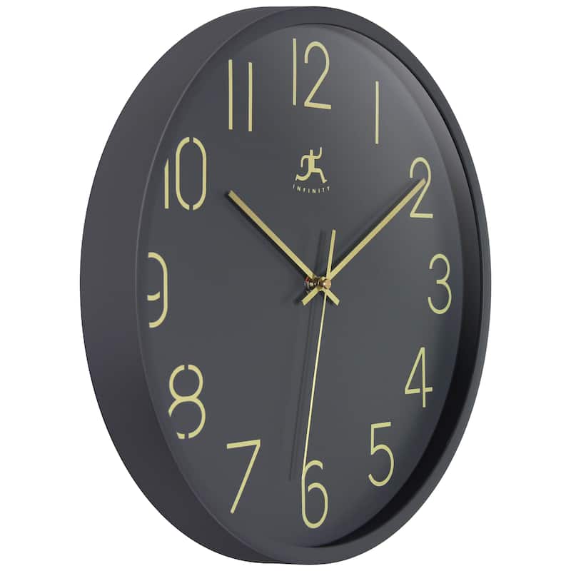 Stencil Number Clock - 14 in.