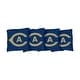 preview thumbnail 1 of 1, California University of Davis Aggies Blue Cornhole Bags All-Weather Resin Filled