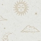 preview thumbnail 1 of 2, Transform Celestial Cream Peel & Stick Wallpaper