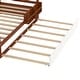 preview thumbnail 14 of 30, Twin Size Wood Platform Bed with Built-in Bookshelf, Movable Wardrobe, and Pull-Out Trundle