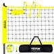 preview thumbnail 1 of 12, Outdoor Portable Volleyball Net System,60ft×30ft,Heavy Duty Volleyball Net for Backyard, Beach, Lawn Yellow