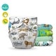 preview thumbnail 9 of 7, 5 Pack - Reusable Cloth Diapers One Size - One Size Gone Safari/Sage/Mr. Dragon/Cactus Verde/Wildlife