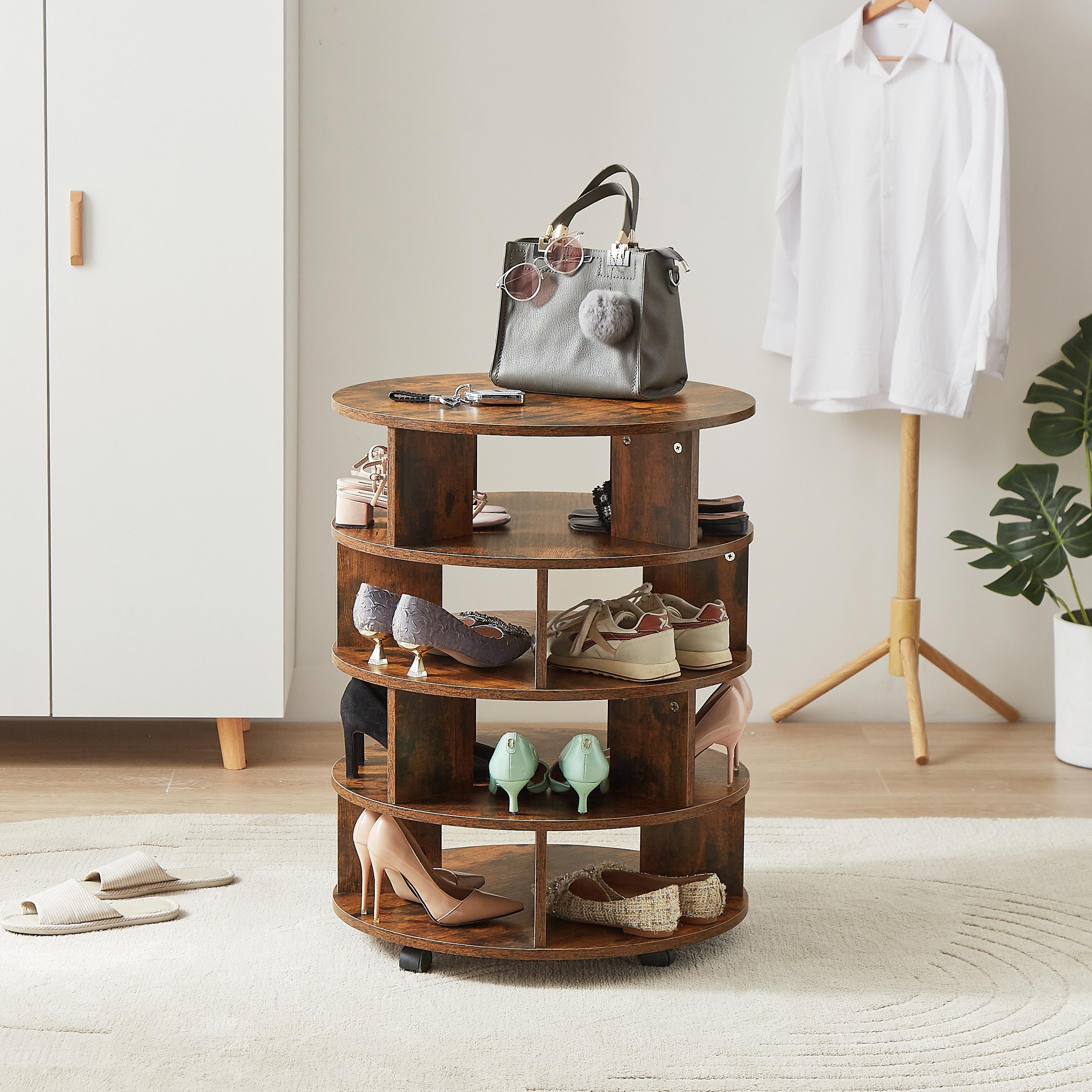 Shoe storage round on sale