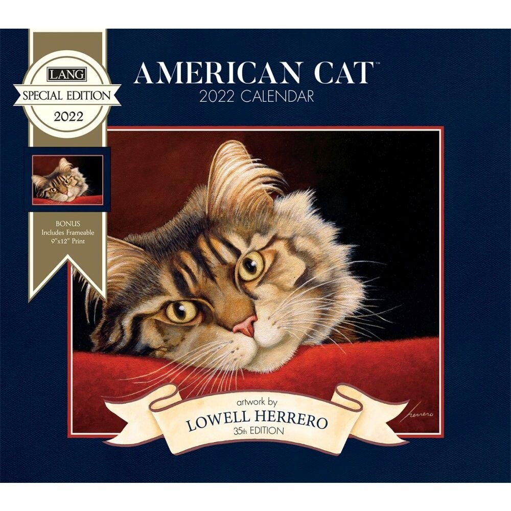 The Lang Companies, American Cat 2022 Special Edition Wall Calendar - Bed  Bath & Beyond - 33977616