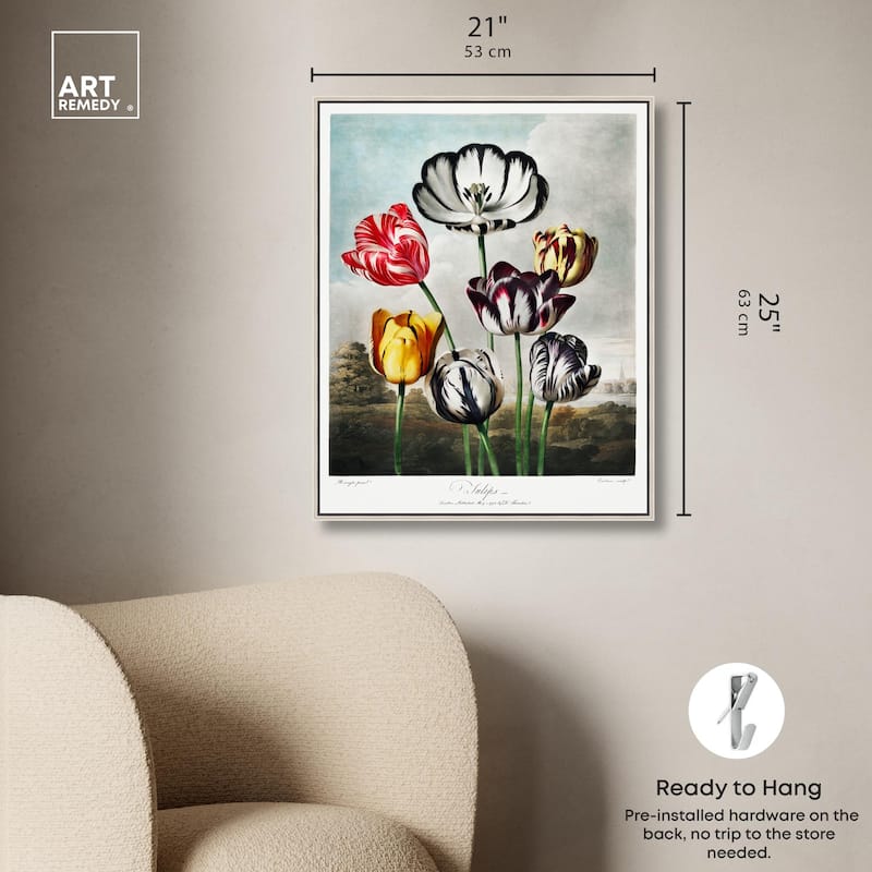 Tulips 1807 Canvas by Art Remedy