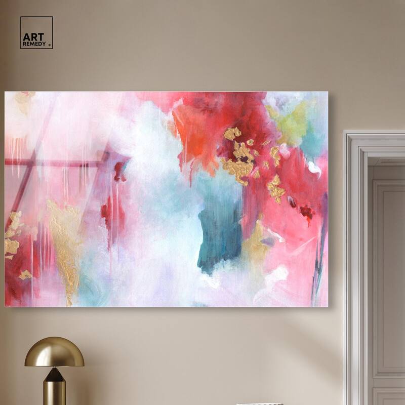 Rolling in Love Acrylic by Art Remedy, Ready to Hang