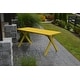 preview thumbnail 4 of 16, Pine 8' Cross-Leg Picnic Table Canary Yellow