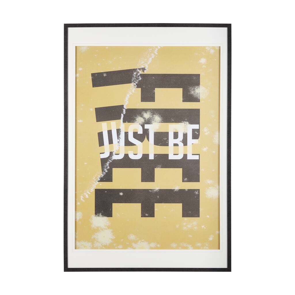 Just Be Free Framed Art Print