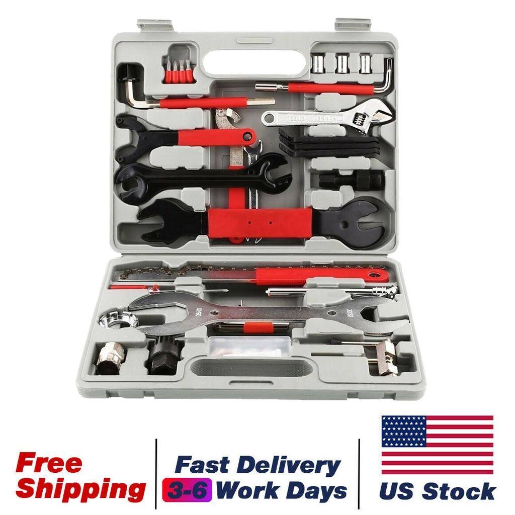 44pcs BIke Repair Tool Kit Multi-Function Bikes Repair Tool Kit Set