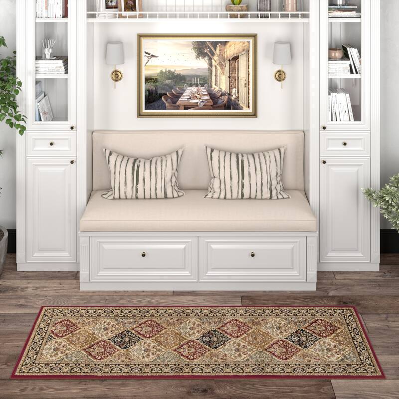 Soho Traditional Floral Indoor Area Rug