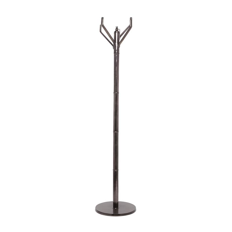 Aluminum Metal Coat Rack - Gold, Silver or Black - Roche River Decor