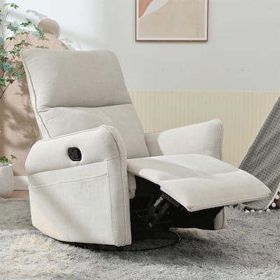 360° Swivel Rocker Recliner Chair,Swivel Nursery Rocking Chair,Glider Chair,Modern Rocking Swivel Recliner Chair