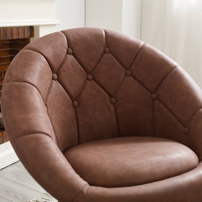 Carson Carrington Kallax Swivel Accent Chair