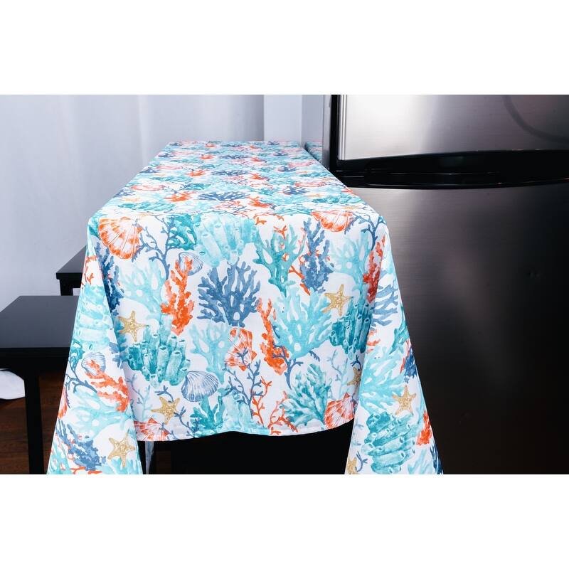 Coralee Indoor Outdoor 100 Polyester Tablecloth