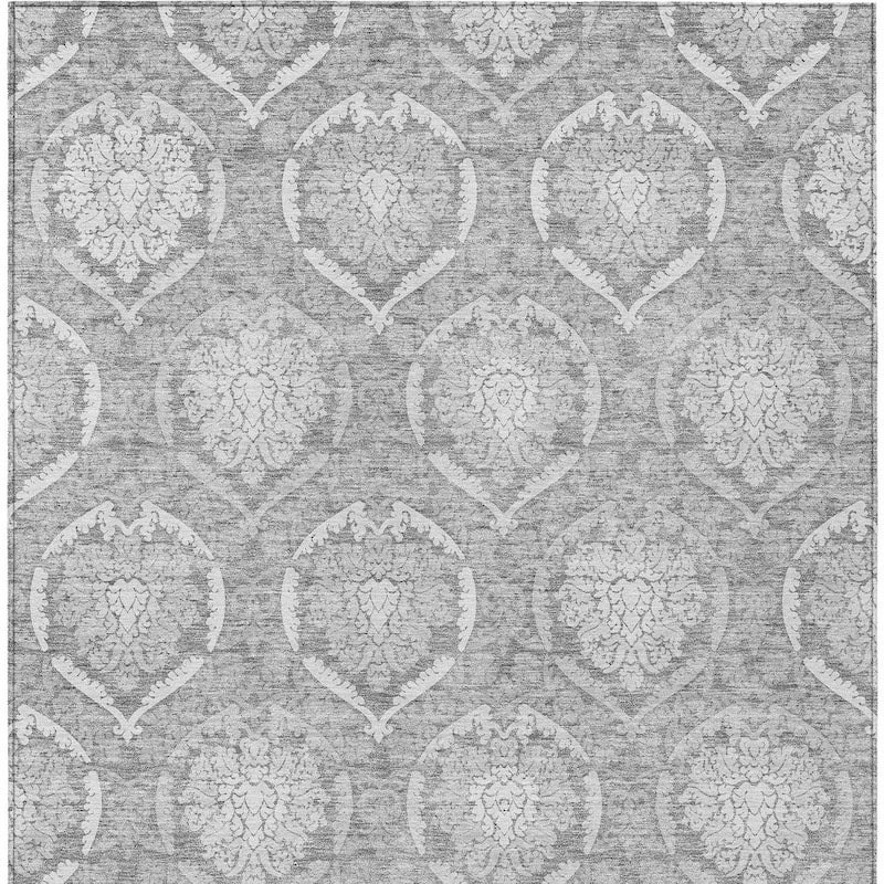 HomeRoots Medallion Transitional Rectangle Outdoor Rug