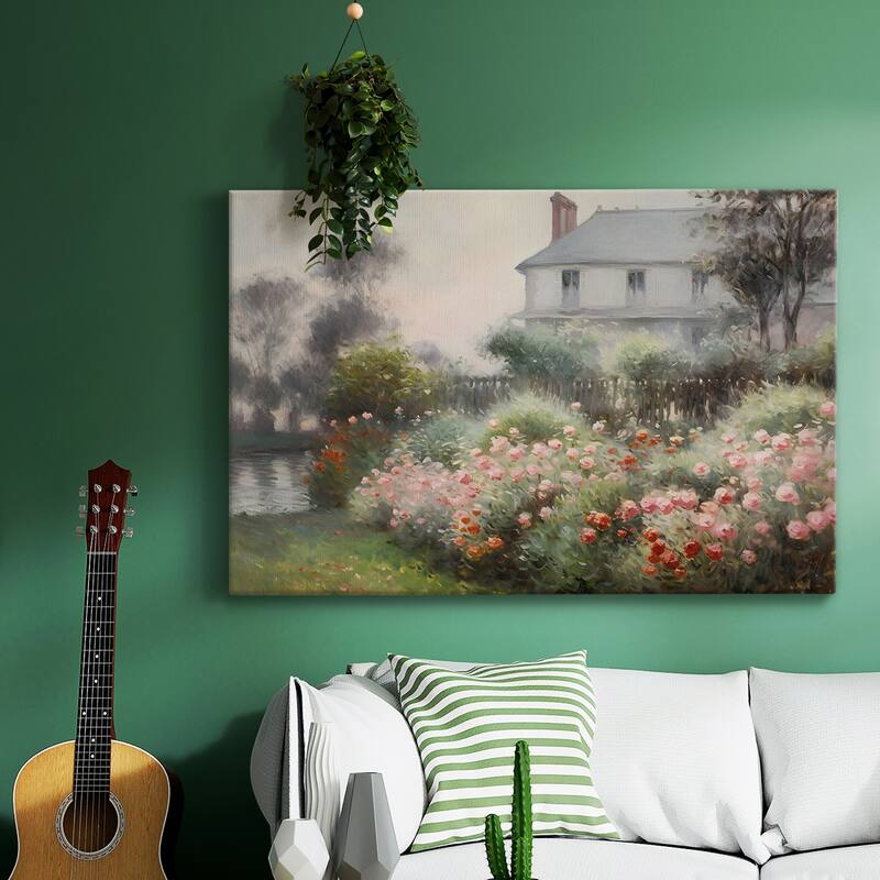 Vintage Landscape -DCCCXLVI -Gallery Wrapped Canvas