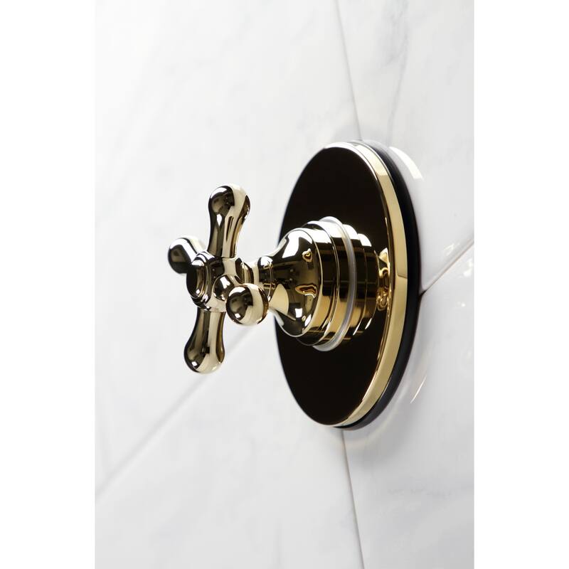 Kingston Brass Single-Handle Three-Way Diverter Valve with Trim Kit