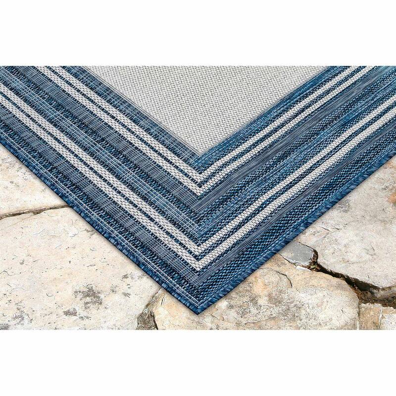 Liora Manne Carmel Multi Border Indoor/ Outdoor Area Rug