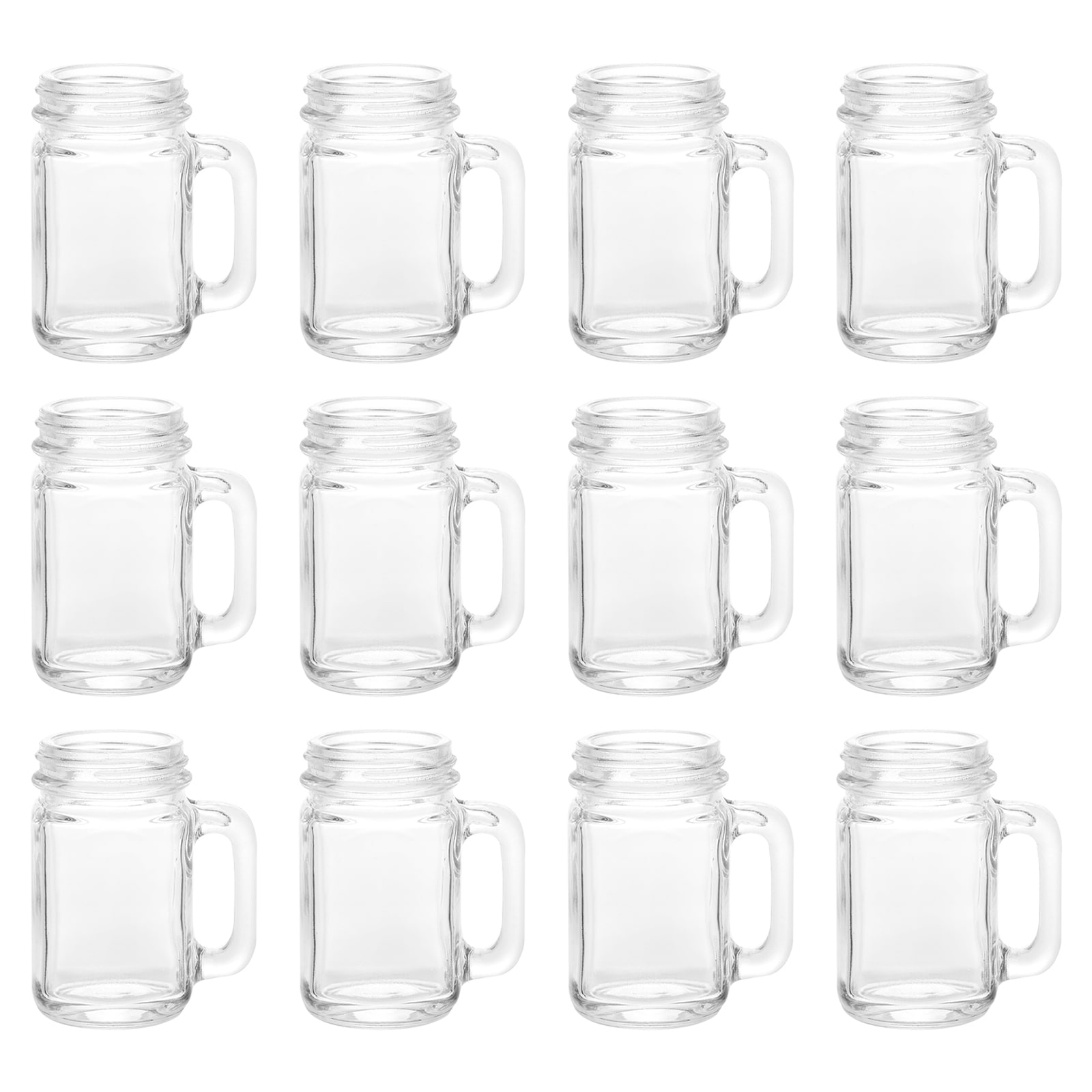 Mason Jar Shot Glasses with Handles, 1Pcs 40ml/1.5 OZ Reusable Glass -  Clear - Bed Bath & Beyond - 39032056
