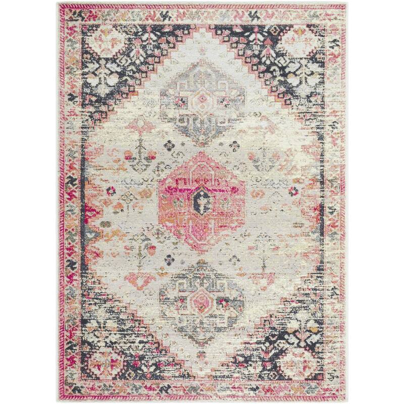 Livabliss Warsaw Traditional Indoor / Outdoor Area Rug